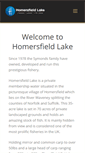 Mobile Screenshot of homersfieldlake.com